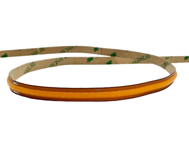 COB LED Streifen FreeCut extra warmweiß 2700K – überall kürzbar, 12 W/m, 1200 lm/m, CRI 90, 528 LED/m, 24 V DC, IP20, 8 mm, 5 m Rolle