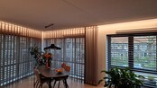 COB LED Streifen FreeCut extra warmweiß 2700K – überall kürzbar, 12 W/m, 1200 lm/m, CRI 90, 528 LED/m, 24 V DC, IP20, 8 mm, 5 m Rolle