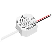 Dimmbare Mini LED-Treiber 12 Watt 24 Volt 0,08 Ampere IP65 – Wandanschluss für LED-Streifen – Kompakt, wasserdicht, energieeffizient – Ideal für Innen- und Außenbeleuchtung