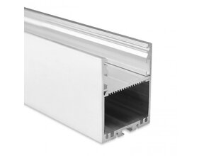 LED Alu-Profil XL 3m mit Klick-Abdeckung 40x50mm für LED Streifen - XL40ALU