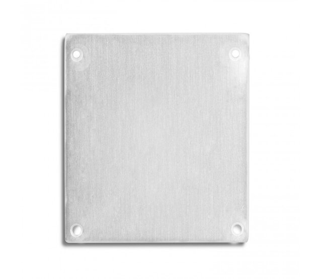 XL LED-Aluprofil 3 m, 40x50 mm mit Klick-Abdeckung für LED Streifen