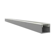 SLIM LED-Aluminiumprofil 10 mm x 8 mm mit Klick-Abdeckung für LED-Streifen – SLIM308ALU | Präzise Montage, optimale Lichtverteilung, hochwertiges Aluminium, ideal für Innenbeleuchtung