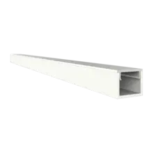 Weißes SLIM LED Aluminiumprofil mit Klick-Abdeckung 10x8 mm – SLIM308WEISS
