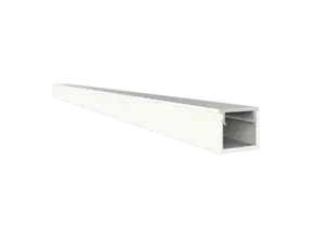 Weißes SLIM LED Aluminiumprofil mit Klick-Abdeckung 10x8 mm – SLIM308WEISS