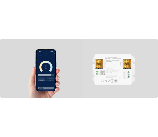 Smart LED-Treppensteuerung mit Dual-Weiß-LED-Streifen für Treppen – BS64 | Präzise Beleuchtung, dimmbar, 24V, IP65, 5m Länge, einfache Montage, energieeffizient Smart LED-Treppensteuerung mit Dual-Weiß-LED-Streifen für Treppen – BS64 | Präzise Beleuchtung, dimmbar, 24V, IP65, 5m Länge, einfache Montage, energieeffizient