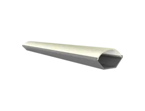 LED Eckprofil C33ALU – 45°, 2 m, mit runder oder flacher Klick-Abdeckung | Für LED Streifen bis 15 mm