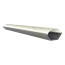 Harmony Profiles LED Eckprofil C33ALU – 45°, 2 m, mit runder oder flacher Klick-Abdeckung | Für LED Streifen bis 15 mm