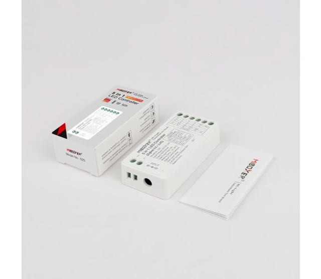 5-in-1 TUYA Zigbee + 2,4GHz LED-Controller für Single Color/Dual White/RGB/RGBW/RGBWW/RGBCCT LED-Streifen 12-24V – SZ5