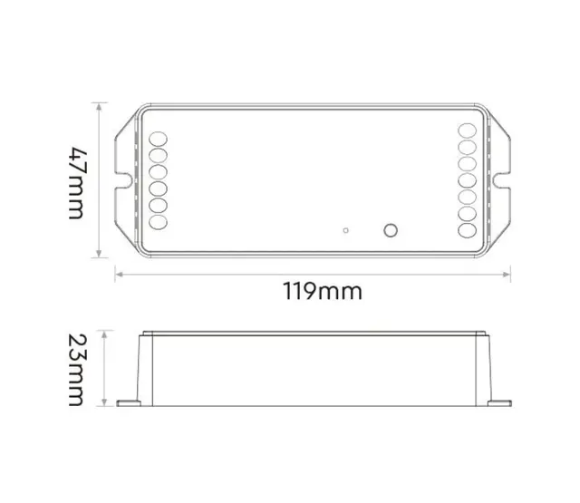 PRO Zigbee LED-Controller 5-in-1 – für Single Color/Dual White/RGB/RGBW/RGBWW/RGBCCT LED-Streifen 12-24-48V – PZ5 PRO Zigbee LED-Controller 5-in-1 – für Single Color/Dual White/RGB/RGBW/RGBWW/RGBCCT LED-Streifen 12-24-48V – PZ5