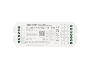 PRO Zigbee LED-Controller 5-in-1 – für Single Color/Dual White/RGB/RGBW/RGBWW/RGBCCT LED-Streifen 12-24-48V – PZ5