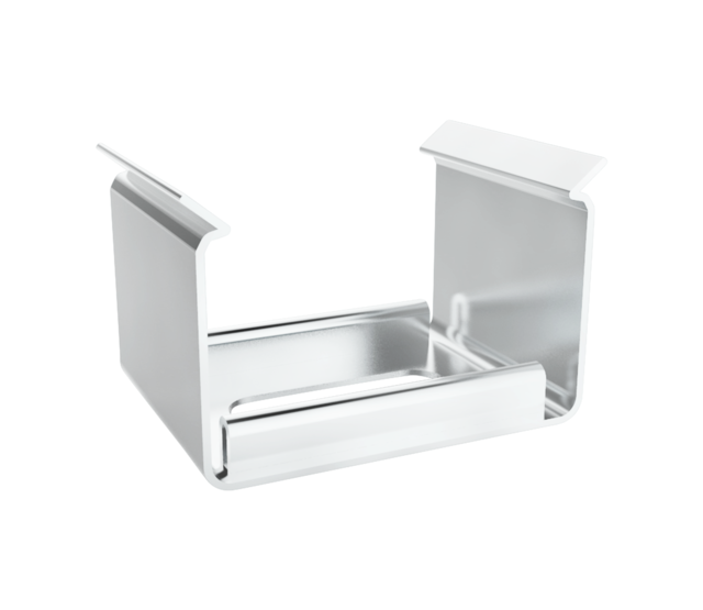 Montageklammer für LED-Aluminiumprofile 301ALU, 301WEISS, 301SCHWARZ – Universelle Befestigung für LED-Profile, geeignet für 15 mm breite Profile, robuste Halterung aus Metall, einfache Installation Montageklammer für LED-Aluminiumprofile 301ALU, 301WEISS, 301SCHWARZ – Universelle Befestigung für LED-Profile, geeignet für 15 mm breite Profile, robuste Halterung aus Metall, einfache Installation