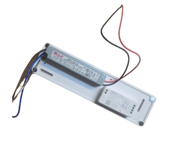 LED Netzteil und Controller Gehäuse 160 x 60 x 40 mm für Deckenmontage - Trafobox-S LED Netzteil und Controller Gehäuse 160 x 60 x 40 mm für Deckenmontage - Trafobox-S