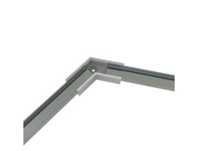 Eck Verbinder 120° Silber  für LED Profil 301Silber