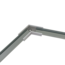 Verbinder für LED-Profile – LED gigant Eckverbinder 120° Silber für LED Profil 301 Silber inklusive 2 Madenschrauben M5 x 4