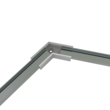 Eck Verbinder 120° Weiß für LED Profil 301Weiss