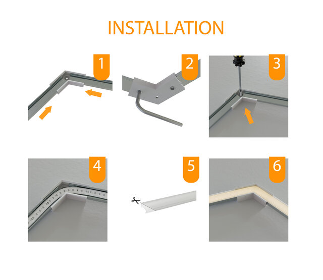 Eck Verbinder 135° Schwarz für LED Profil 301Schwarz incl 2 madenschrauben M5 x 4 - Copy Eck Verbinder 135° Schwarz für LED Profil 301Schwarz incl 2 madenschrauben M5 x 4 - Copy