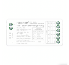 5-in-1 LED Streifen Controller - 1 Zone - PRO - MiBoxer SR5 Dimmer