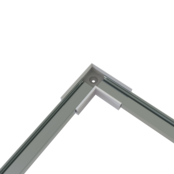 Eckverbinder 90° Weiß für LED Profil 301Weiß inklusive 2 Madenschrauben M5 x 4