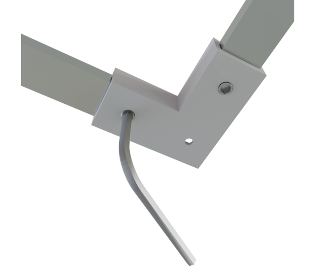 Eck Verbinder 90° Schwarz für LED Profil 301Schwarz incl 2 madenschrauben M5 x 4 Eck Verbinder 90° Schwarz für LED Profil 301Schwarz incl 2 madenschrauben M5 x 4