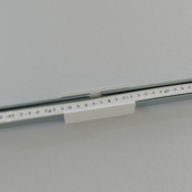 Verbinder 180° Weiss für LED Profil 301Weiss inkl. 2 Madenschrauben M5 x 4