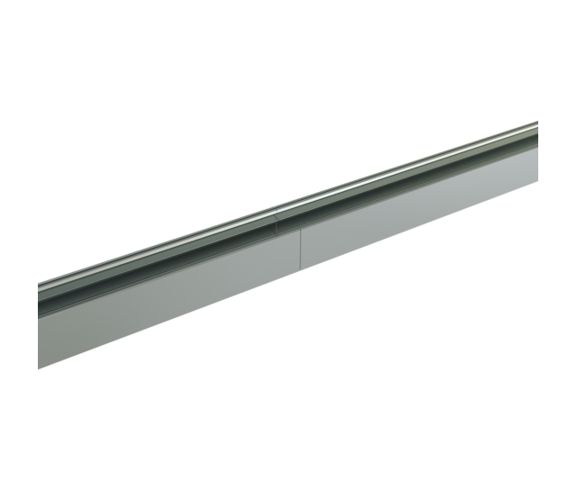 Verbinder 180° Silber für LED Profil 302 Silber inklusive 2 Madenschrauben M5 x 4