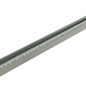 Verbinder 180° Silber für LED Profil 302 Silber inklusive 2 Madenschrauben M5 x 4