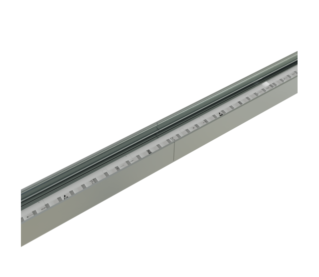 Verbinder 180° Silber für LED Profil 302 Silber inklusive 2 Madenschrauben M5 x 4