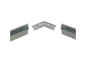 Eckverbinder 120° Weiß für LED Profil 302 Weiß