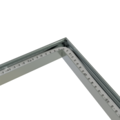 Eckverbinder 120° Schwarz für LED Profil 302Schwarz mit 2 Madenschrauben M5 x 4