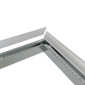 Eckverbinder 120° Schwarz für LED Profil 302Schwarz mit 2 Madenschrauben M5 x 4