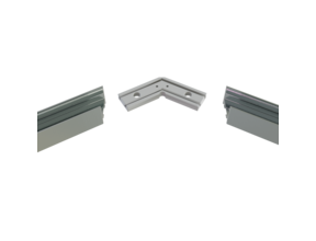 Eckverbinder 120° Schwarz für LED Profil 302Schwarz