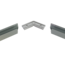 Verbinder für LED-Profile – LED gigant Eckverbinder 120° Schwarz für LED Profil 302Schwarz mit 2 Madenschrauben M5 x 4