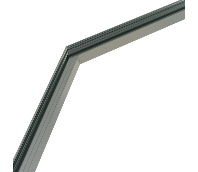 Eck Verbinder 135° Weiss für LED Profil 302Weiss incl 2 madenschrauben M5 x 4