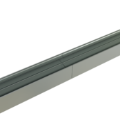 Verbinder 180° Weiß für LED Profil 318 Weiß inklusive 2 Madenschrauben M5 x 4
