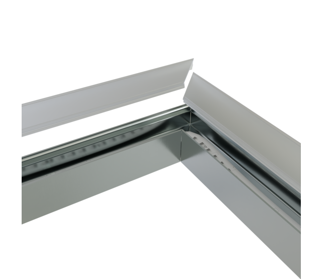 Verbinder 90°° Silber für LED Profil 318Silber incl 2 madenschrauben M5 x 4 Verbinder 90°° Silber für LED Profil 318Silber incl 2 madenschrauben M5 x 4