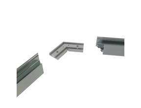 Verbinder 120° Silber für LED Profil 318Silber