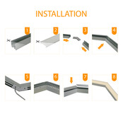 Verbinder 135° Silber für LED Profil 318Silber incl 2 madenschrauben M5 x 4 Verbinder 135° Silber für LED Profil 318Silber incl 2 madenschrauben M5 x 4