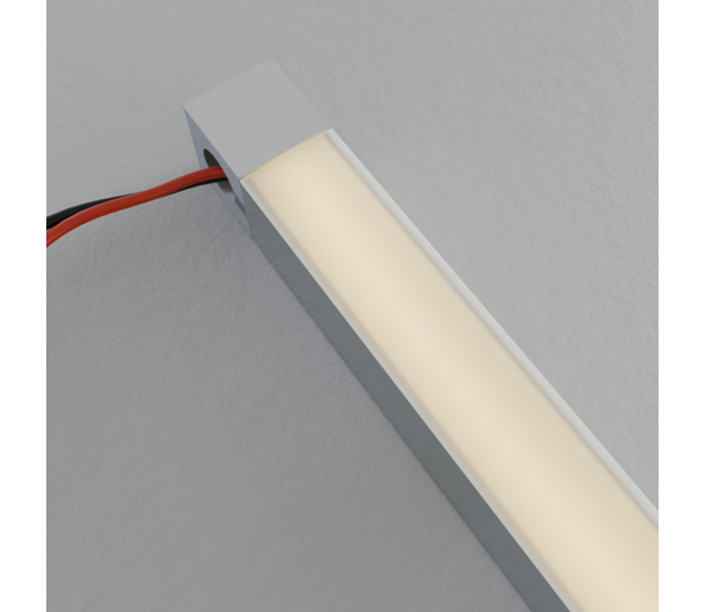 Endkappe mit Kabeldurchführung links für LED Aluminiumprofil 318Weiss, 20 mm Breite, IP20, passend für LED Profil 20 mm, inkl. Montagezubehör Endkappe mit Kabeldurchführung links für LED Aluminiumprofil 318Weiss, 20 mm Breite, IP20, passend für LED Profil 20 mm, inkl. Montagezubehör