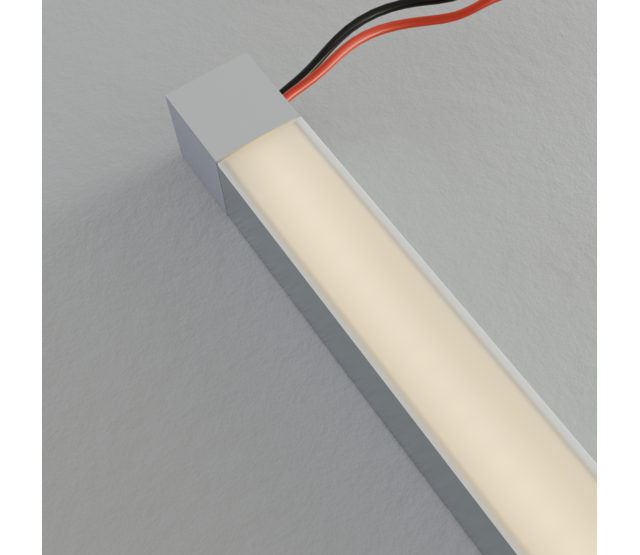 Endkappe mit Kabeldurchführung rechts für LED Aluminiumprofil 318ALU, 20 mm Breite, IP20, passend für LED Profil 20 mm, inkl. Montagezubehör Endkappe mit Kabeldurchführung rechts für LED Aluminiumprofil 318ALU, 20 mm Breite, IP20, passend für LED Profil 20 mm, inkl. Montagezubehör