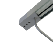 Endkappe mit Kabeldurchführung rechts für LED Aluminiumprofil 318Weiss, 20 mm Breite, IP20, passend für LED Profil 20 mm, inkl. Montagezubehör Endkappe mit Kabeldurchführung rechts für LED Aluminiumprofil 318Weiss, 20 mm Breite, IP20, passend für LED Profil 20 mm, inkl. Montagezubehör