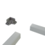 Harmony Profiles Eckverbinder 90° Silber für LED Profil XL306Silber incl 2 madenschrauben M5 x 4