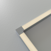 Eckverbinder 90° Schwarz für LED Profil XL306 inkl. 2 Madenschrauben M5 x 4