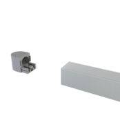 Endkappe Silber mit Kabeldurchführung unten für LED Aluminiumprofil XL306ALU, 20 mm Breite, IP20, passend für LED Profil 20 mm, inkl. Montagezubehör Endkappe Silber mit Kabeldurchführung unten für LED Aluminiumprofil XL306ALU, 20 mm Breite, IP20, passend für LED Profil 20 mm, inkl. Montagezubehör