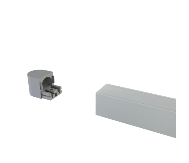 Endkappe Silber mit Kabeldurchführung unten für LED Aluminiumprofil XL306ALU, 20 mm Breite, IP20, passend für LED Profil 20 mm, inkl. Montagezubehör Endkappe Silber mit Kabeldurchführung unten für LED Aluminiumprofil XL306ALU, 20 mm Breite, IP20, passend für LED Profil 20 mm, inkl. Montagezubehör