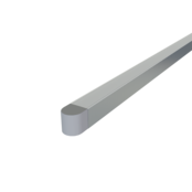 Endkappe Silber mit Kabeldurchführung unten für LED Aluminiumprofil XL306ALU, 20 mm Breite, IP20, passend für LED Profil 20 mm, inkl. Montagezubehör Endkappe Silber mit Kabeldurchführung unten für LED Aluminiumprofil XL306ALU, 20 mm Breite, IP20, passend für LED Profil 20 mm, inkl. Montagezubehör