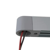 Endkappe Silber mit Kabeldurchführung unten für LED Aluminiumprofil XL306ALU, 20 mm Breite, IP20, passend für LED Profil 20 mm, inkl. Montagezubehör Endkappe Silber mit Kabeldurchführung unten für LED Aluminiumprofil XL306ALU, 20 mm Breite, IP20, passend für LED Profil 20 mm, inkl. Montagezubehör