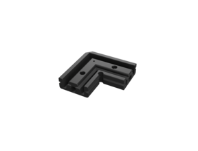 90° Verbinder Schwarz für LED Profil XL306Schwarz