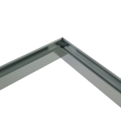 90° Verbinder Schwarz für LED Profil XL306Schwarz inklusive 2 Madenschrauben M5 x 4