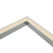 90° Verbinder Schwarz für LED Profil XL306Schwarz inklusive 2 Madenschrauben M5 x 4