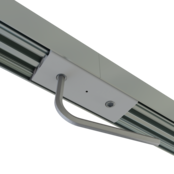 Verbinder 180° Weiß für LED-Profil XL306 Weiß inkl. 2 Madenschrauben M5 x 4